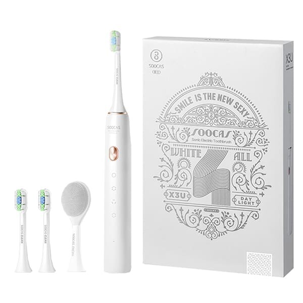 Электрическая зубная щетка Xiaomi Soocas X3U Limited Edition белая картинка 1