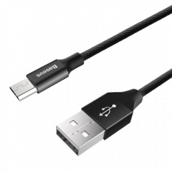 Кабель Micro-USB/USB, Cafule, 1м, черный, Baseus