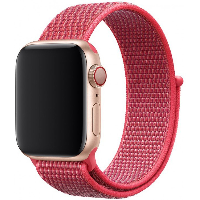 Ремешок для Apple Watch 42/44mm, DEVIA, розовый картинка 1