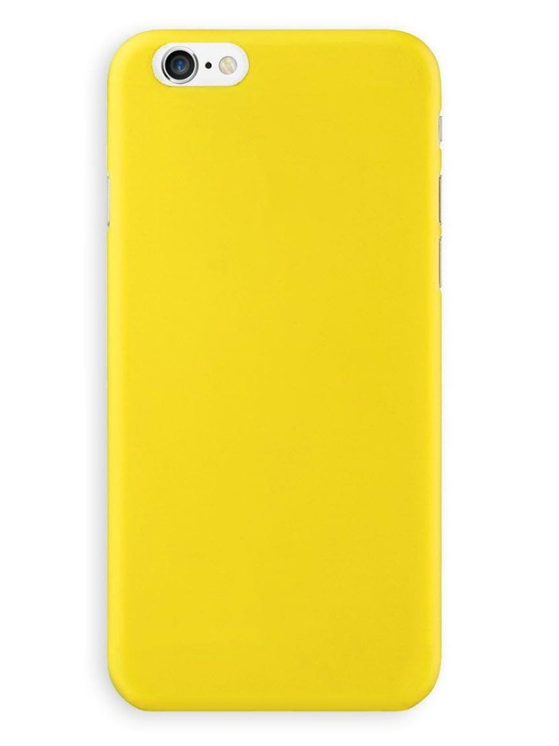 Чехол Silicone Case для iPhone 7/8/SE2 желтый картинка 1