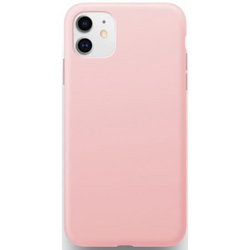 Чехол Silicone Case iPhone 11 пепельно-розовый