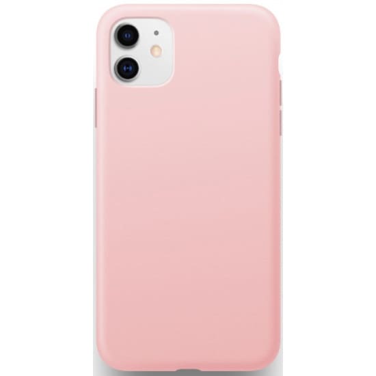 Чехол Silicone Case iPhone 11 пепельно-розовый картинка 1