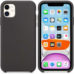 Чехол Silicone Case iPhone 11 черный