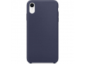 Чехол Silicone Case для iPhone XR темно-синий слайд 1