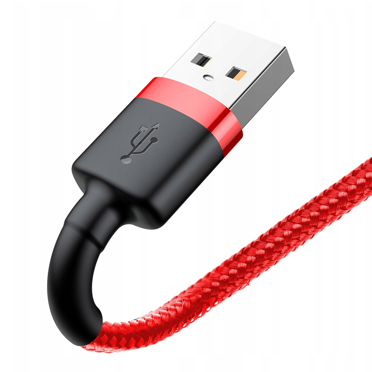Кабель Micro-USB/USB, 1м, Cafule, Красный, Baseus картинка 1