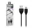 Кабель Micro-USB/USB, 1м, черный, Lesu RC-050m, Remax слайд 1