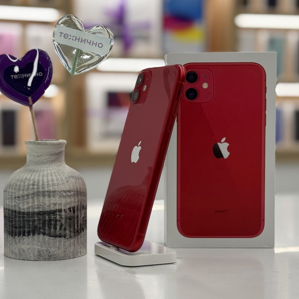 iPhone 11 128GB Красный б/у картинка 2