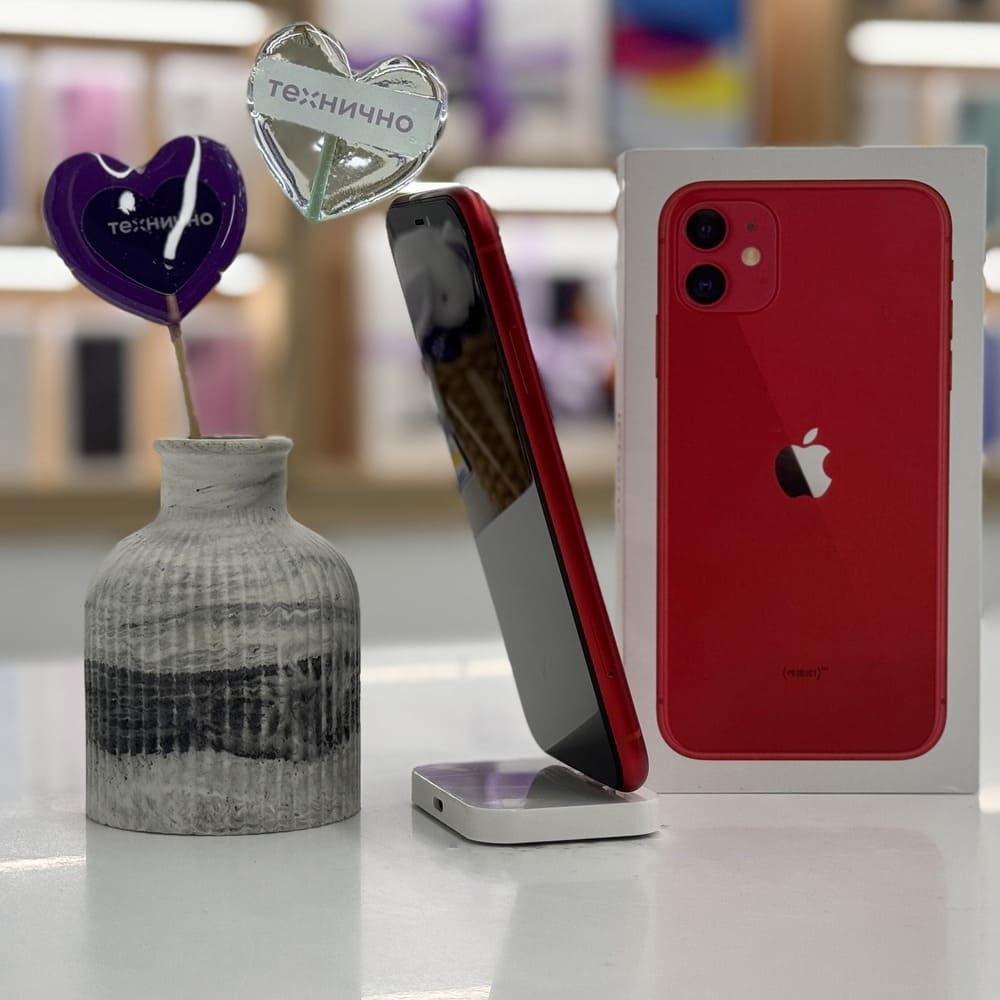 iPhone 11 128GB Красный б/у картинка 3