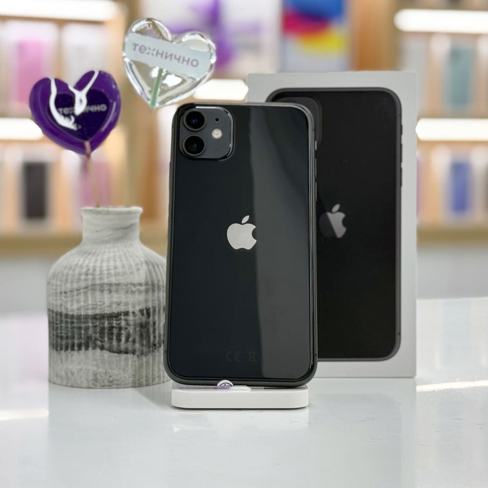 iPhone 11 64GB Черный б/у картинка 1