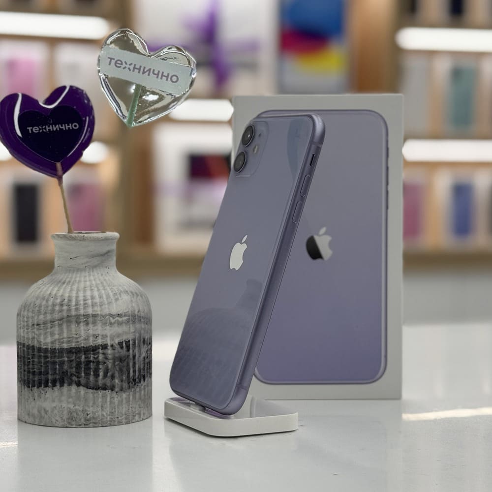 iPhone 11 128GB Фиолетовый б/у картинка 2