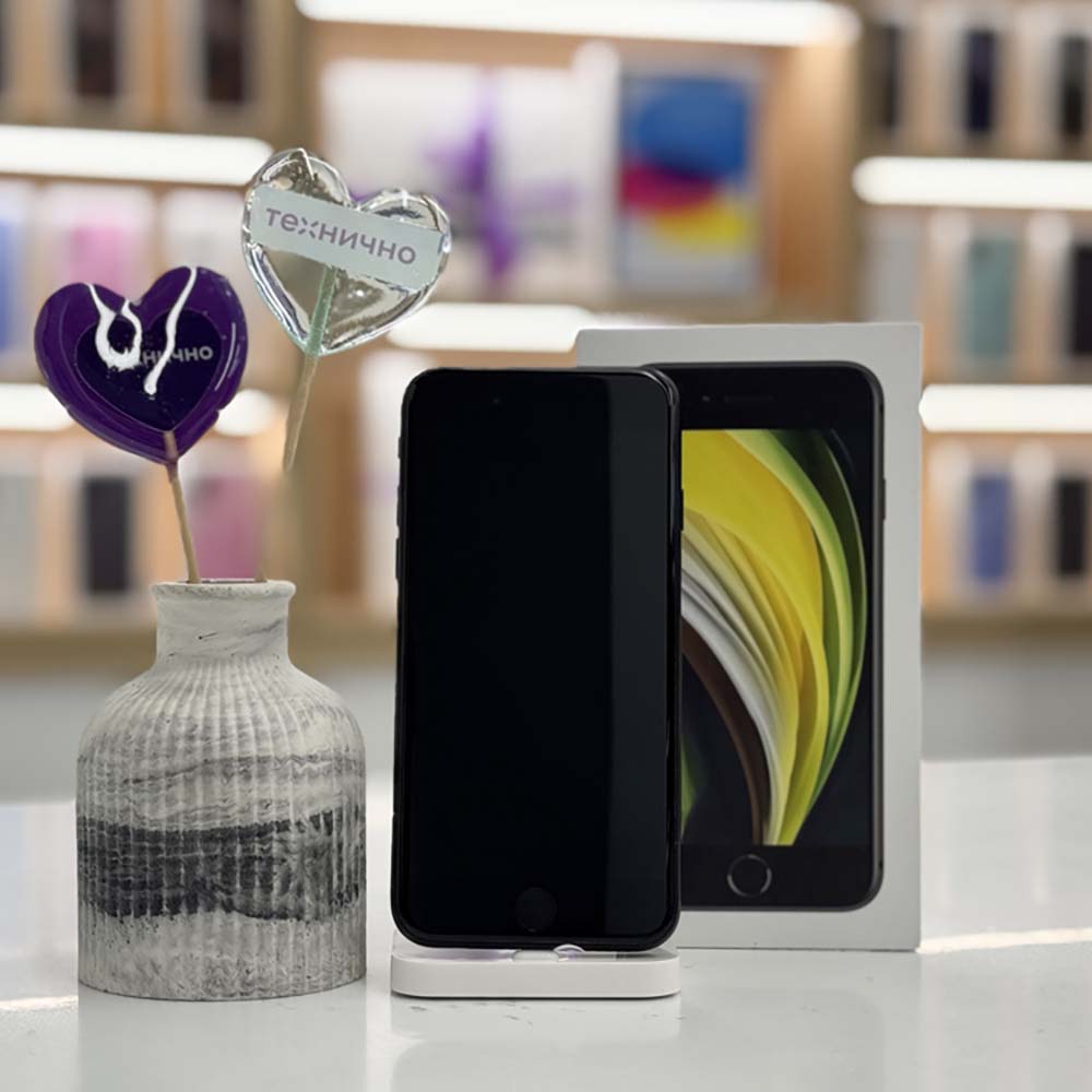 iPhone SE (2020) 64Gb Черный б/у картинка 4