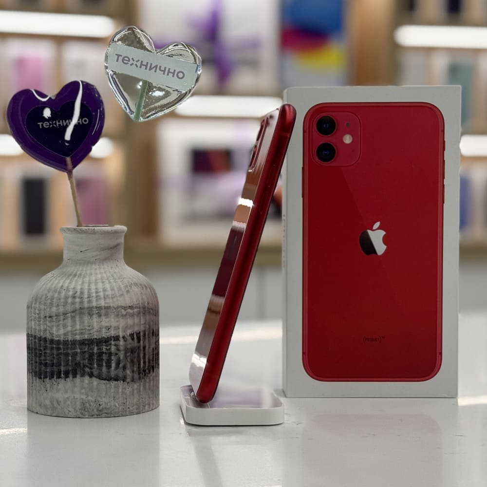 iPhone 11 64GB Красный б/у картинка 2