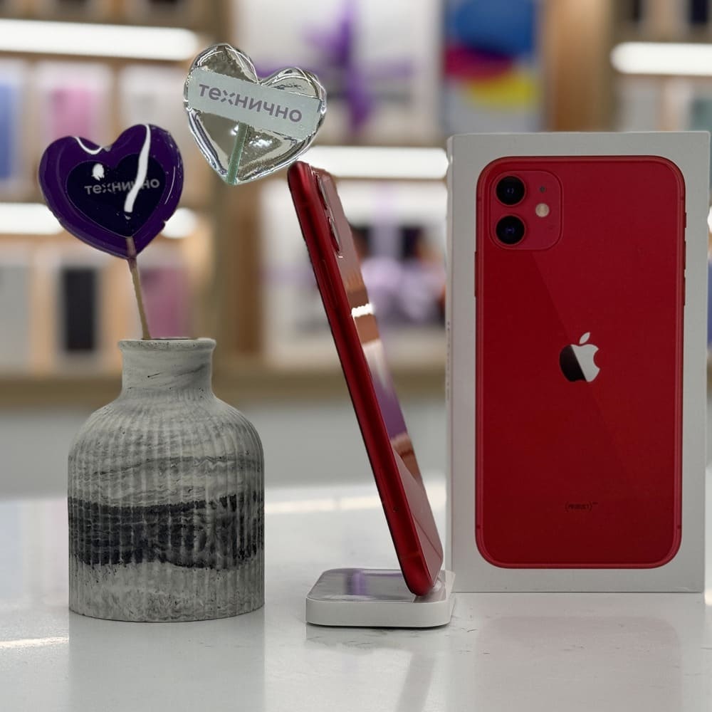 iPhone 11 64GB Красный б/у картинка 3