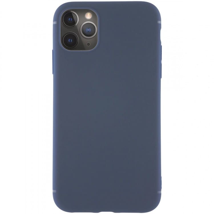 Чехол Silicone Case iPhone 12 Pro / Pro Max Темно-синий картинка 1