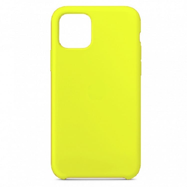 Чехол Silicone Case iPhone 12 Pro / Pro Max Желтый картинка 1
