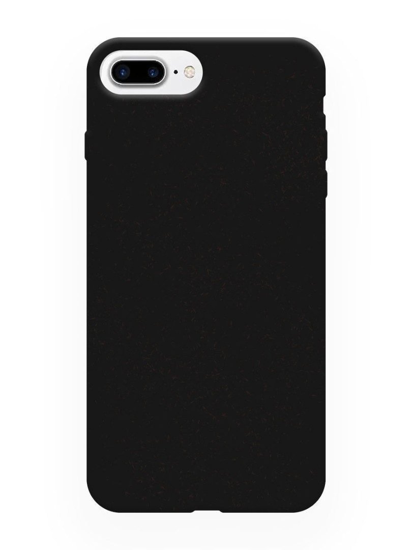 Чехол Silicone Case для iPhone 7/8 Plus черный картинка 1