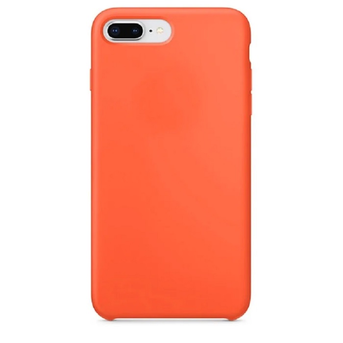 Чехол Silicone Case для iPhone 7/8 Plus коралловый картинка 1