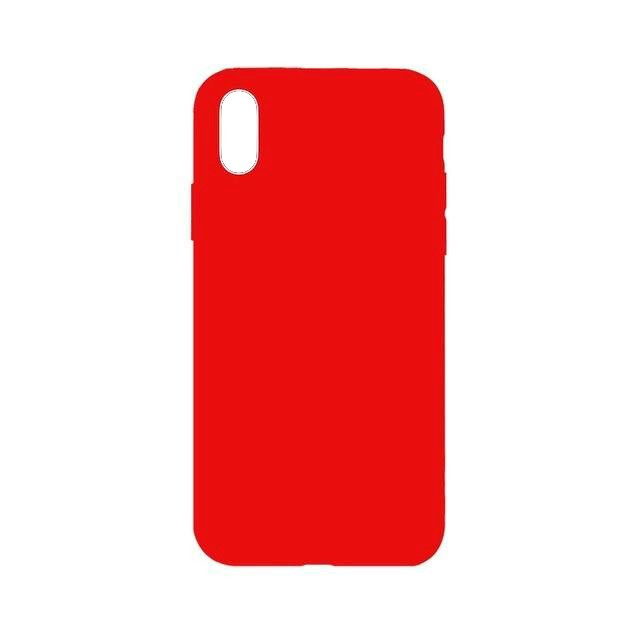Чехол Silicone Case для iPhone XR красный картинка 1