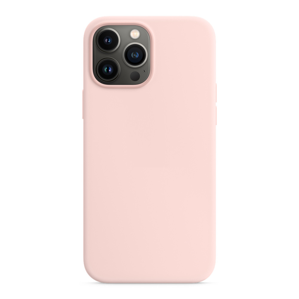 Чехол Silicone Case iPhone 13 Pro / Pro Max Розовый картинка 1