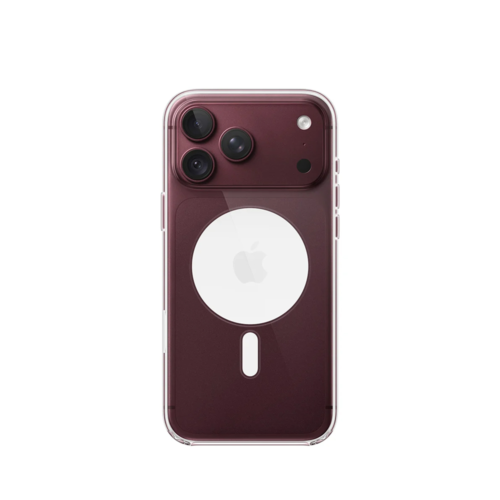 Чехол Clear Case iPhone 18 Pro Max, прозрачный с поддержкой MagSafe картинка 1