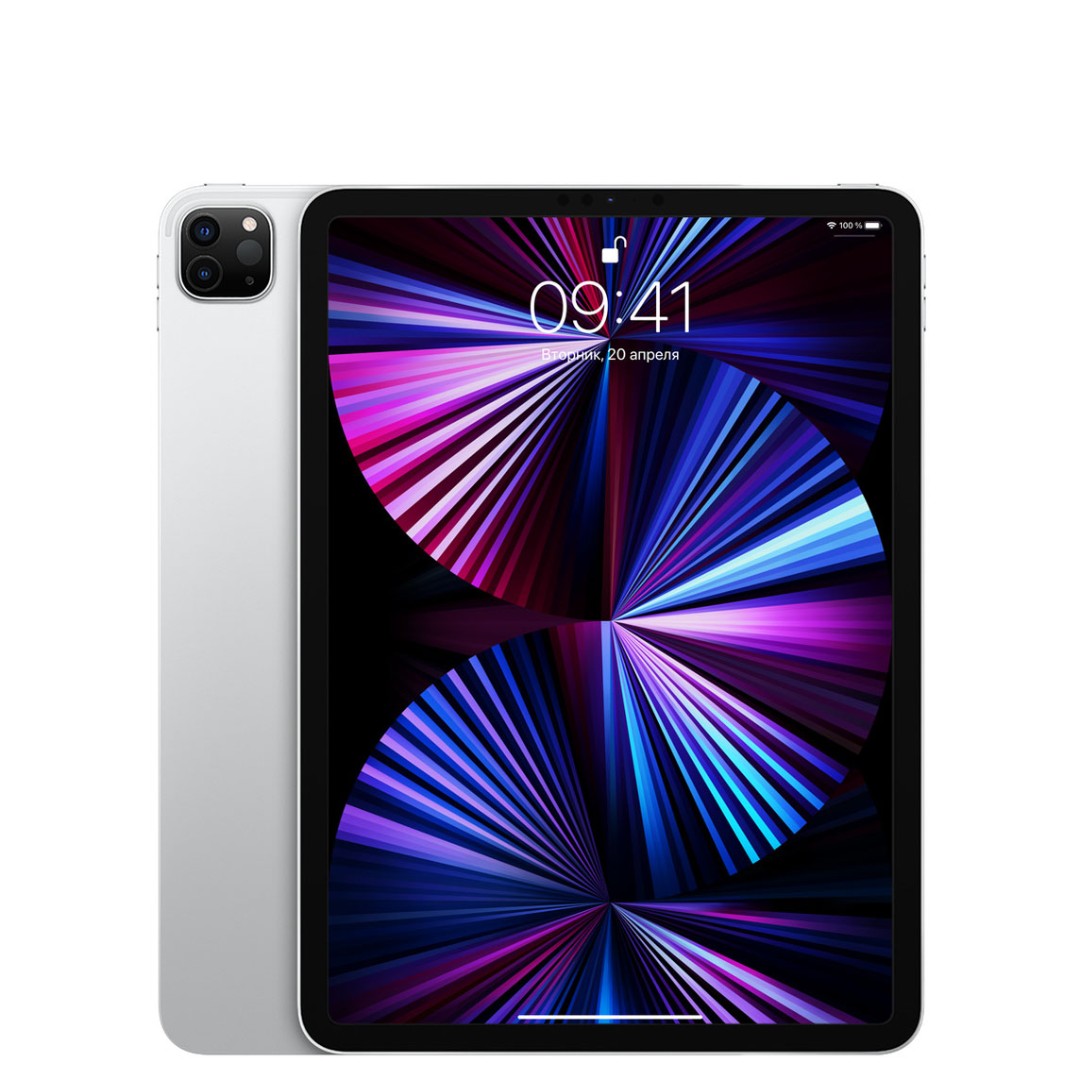 Apple iPad Pro 11 (2021) Wi-Fi + Cellular 128GB Серебристый картинка 1