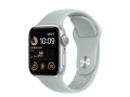 Apple Watch SE (2022) 40mm Корпус «серебро» спортивный ремешок агава слайд 1