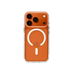 Чехол Clear Case iPhone 17 Pro Max, прозрачный с поддержкой MagSafe