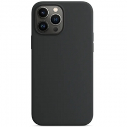 Чехол Silicone Case iPhone 14 Pro / Pro Max Черный