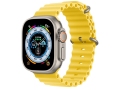 Apple Watch Ultra Titanium Case with Yellow Ocean Band слайд 1