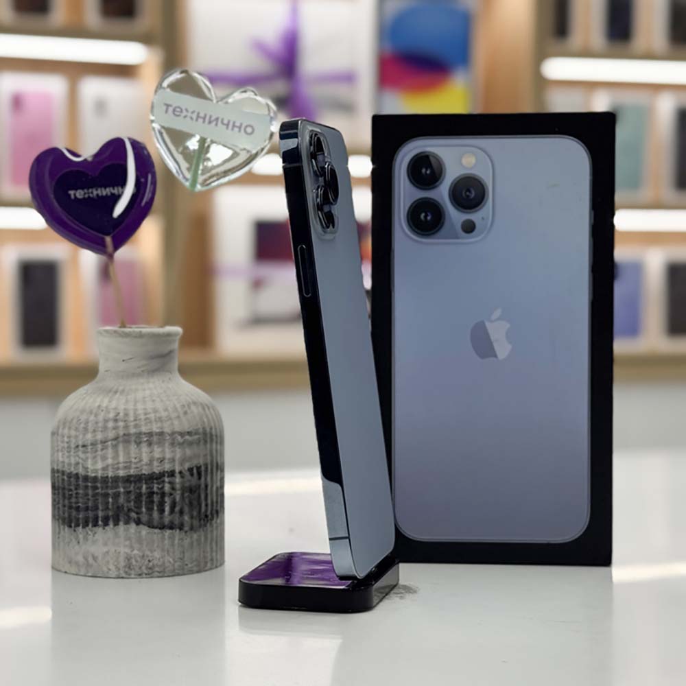 iPhone 13 Pro Max 128Gb Голубой б/у картинка 2