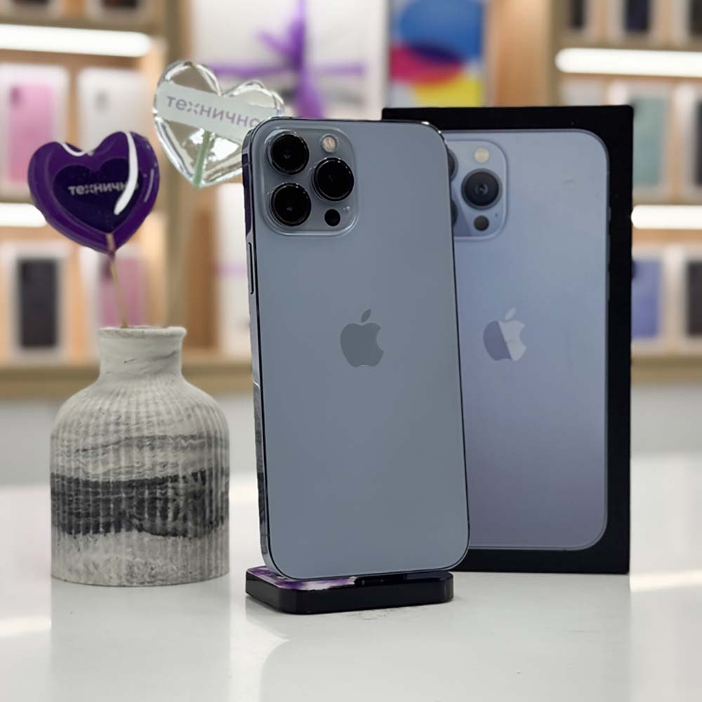 iPhone 13 Pro Max 256Gb Голубой б/у картинка 1