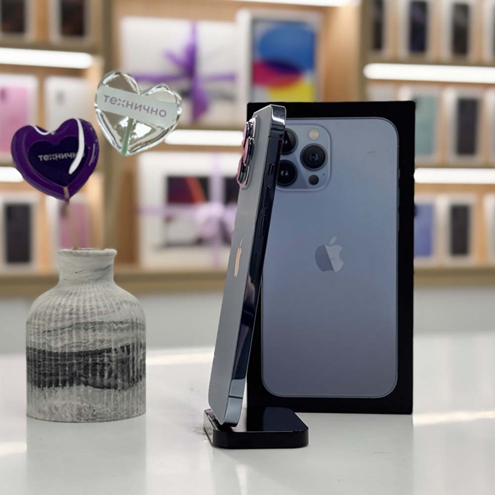 iPhone 13 Pro Max 256Gb Голубой б/у картинка 3