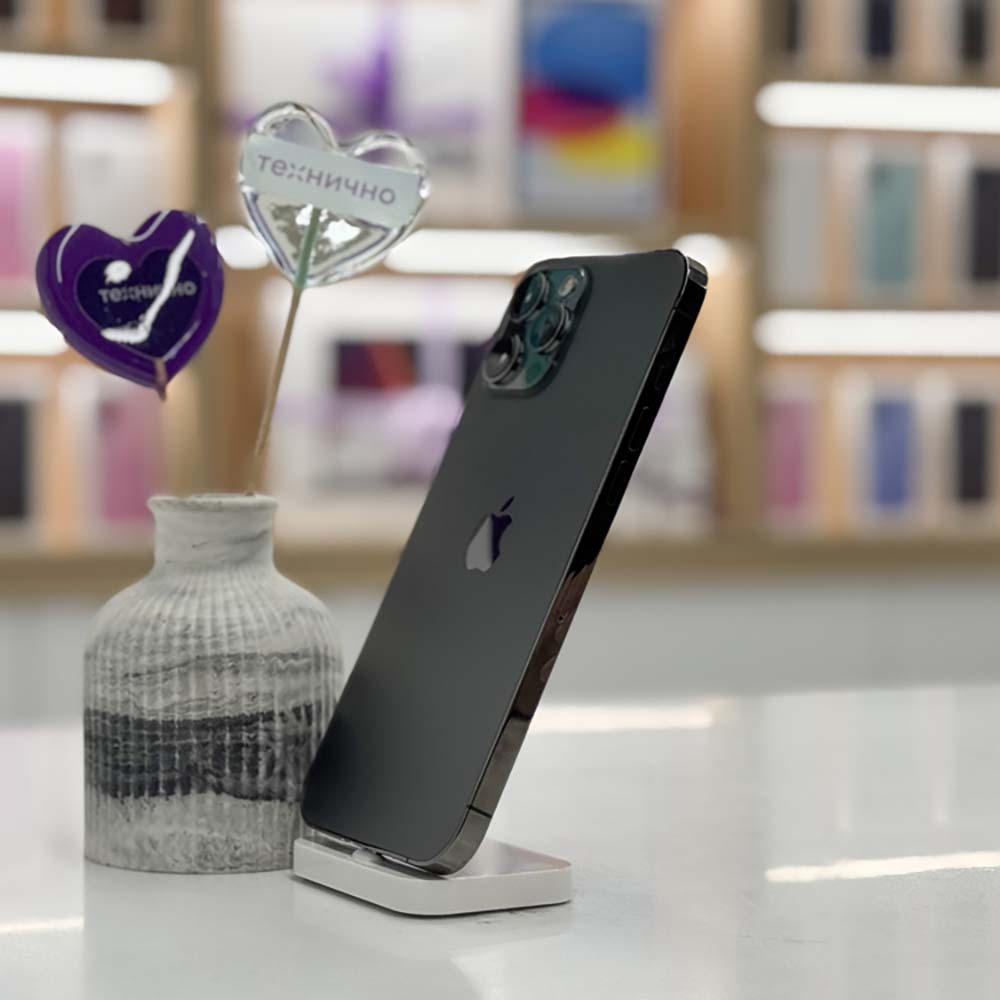 iPhone 12 Pro Max 256Gb Графит б/у картинка 3
