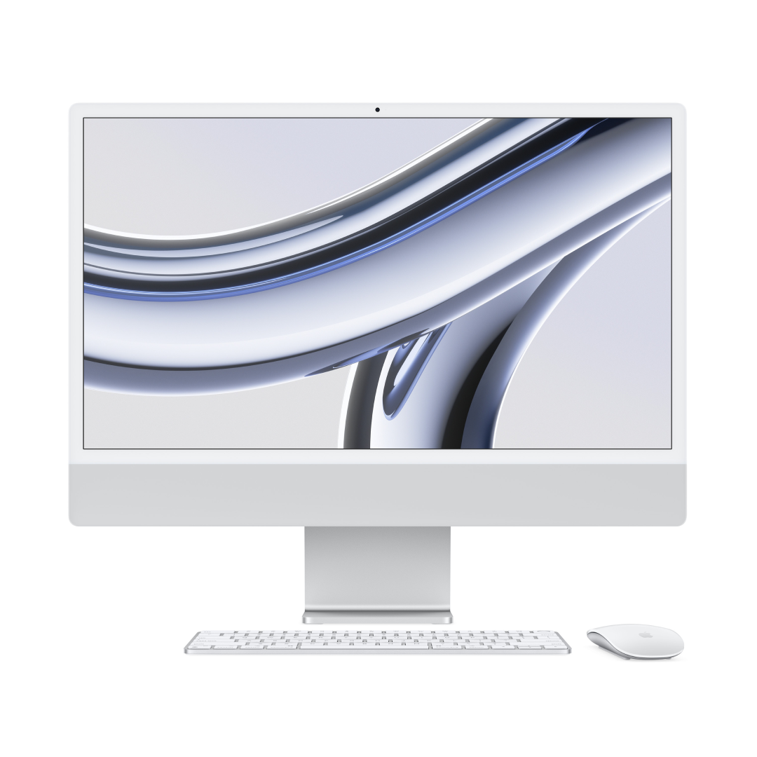 iMac 24 Late 2023 М3 8 ядер 8 ГБ 256 ГБ Серебристый картинка 1