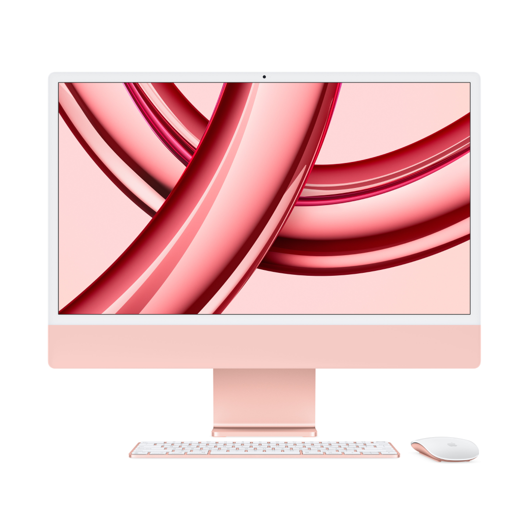 iMac 24 Late 2023 М3 8 ядер 8 ГБ 256 ГБ Розовый картинка 1