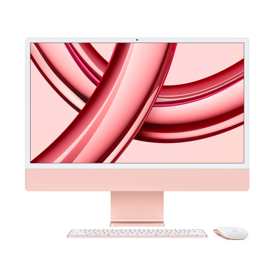 iMac 24 Late 2023 М3 10 ядер 8 ГБ 256 ГБ Розовый картинка 1