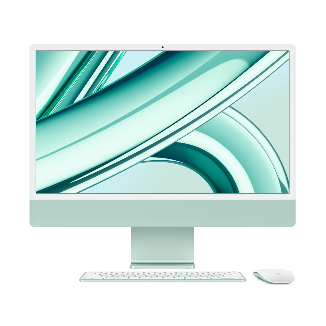 iMac 24 Late 2023 М3 10 ядер 8 ГБ 512 ГБ Зеленый картинка 1