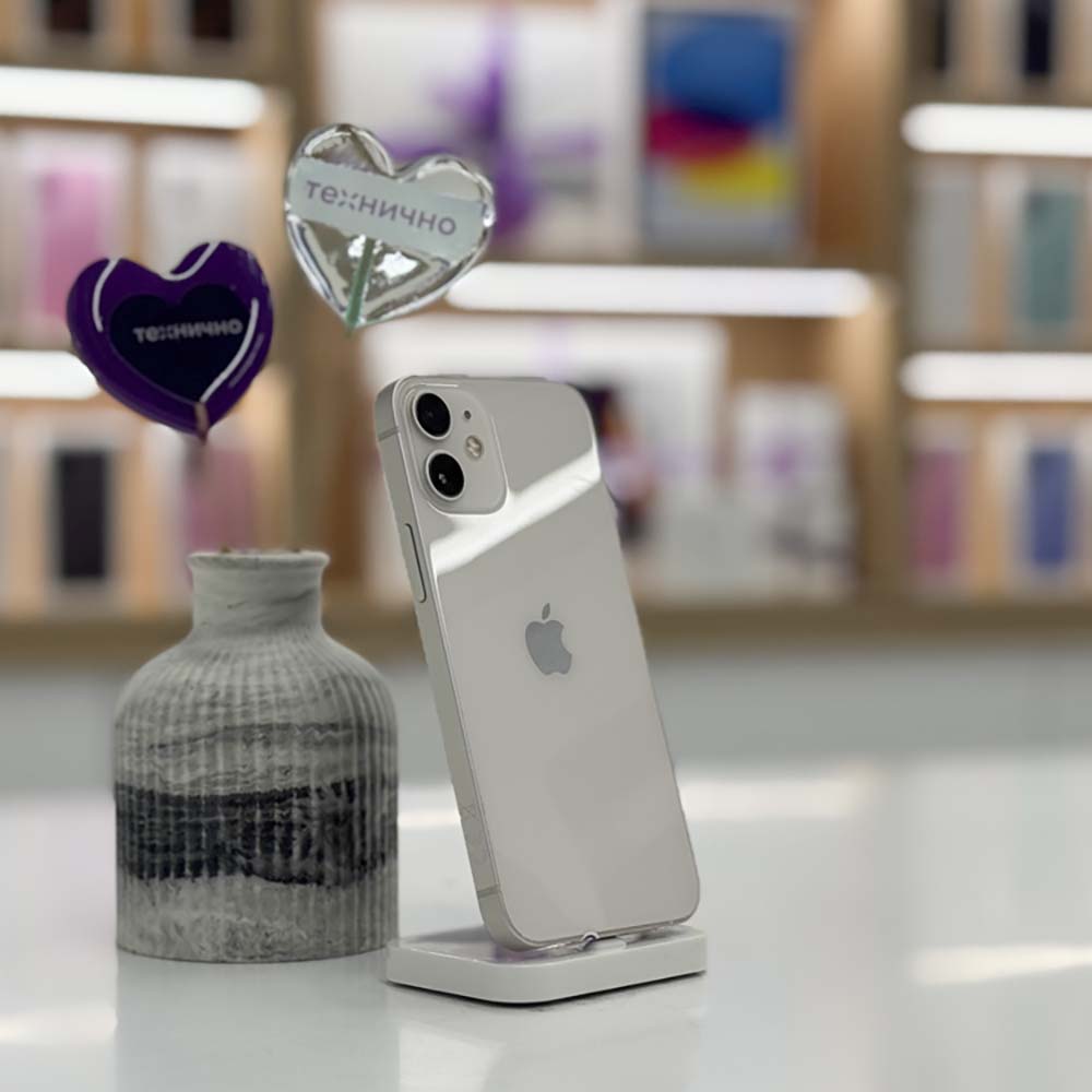 iPhone 12 Mini 128Gb Белый б/у картинка 1