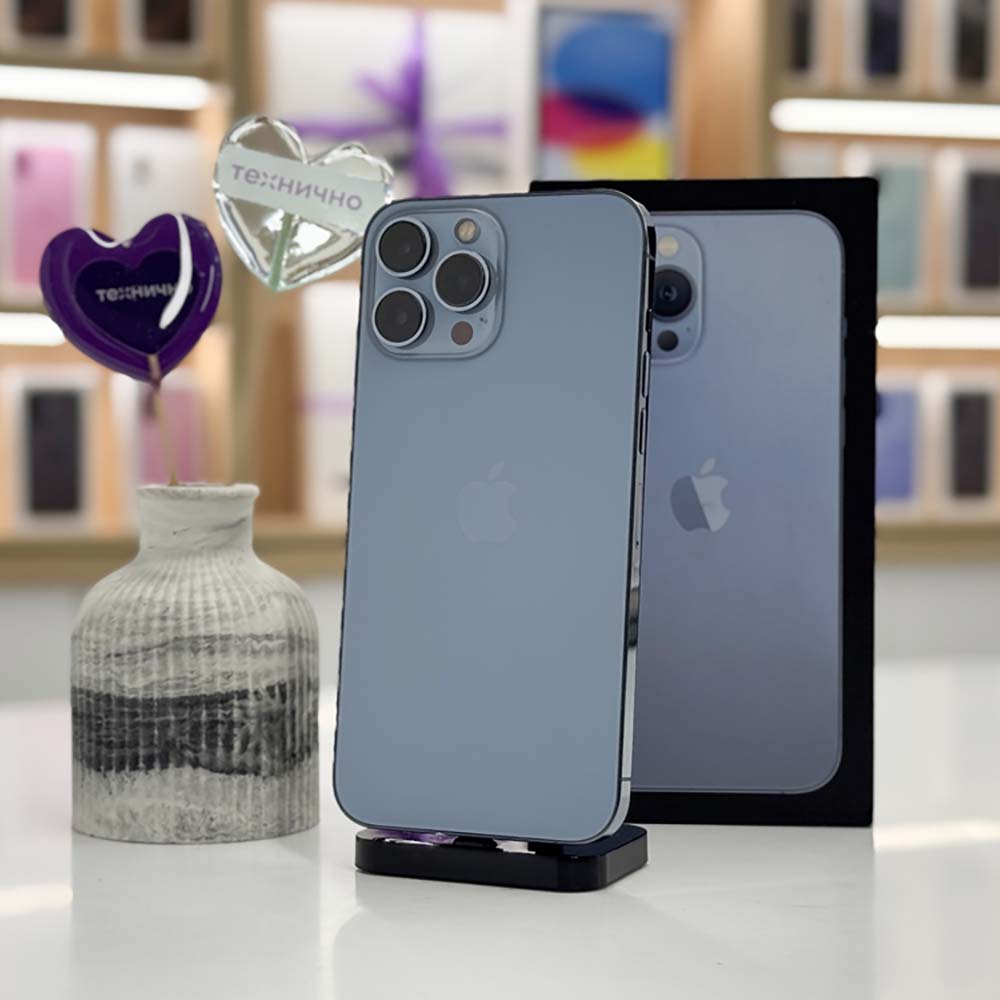 iPhone 13 Pro Max 512Gb Голубой б/у картинка 1