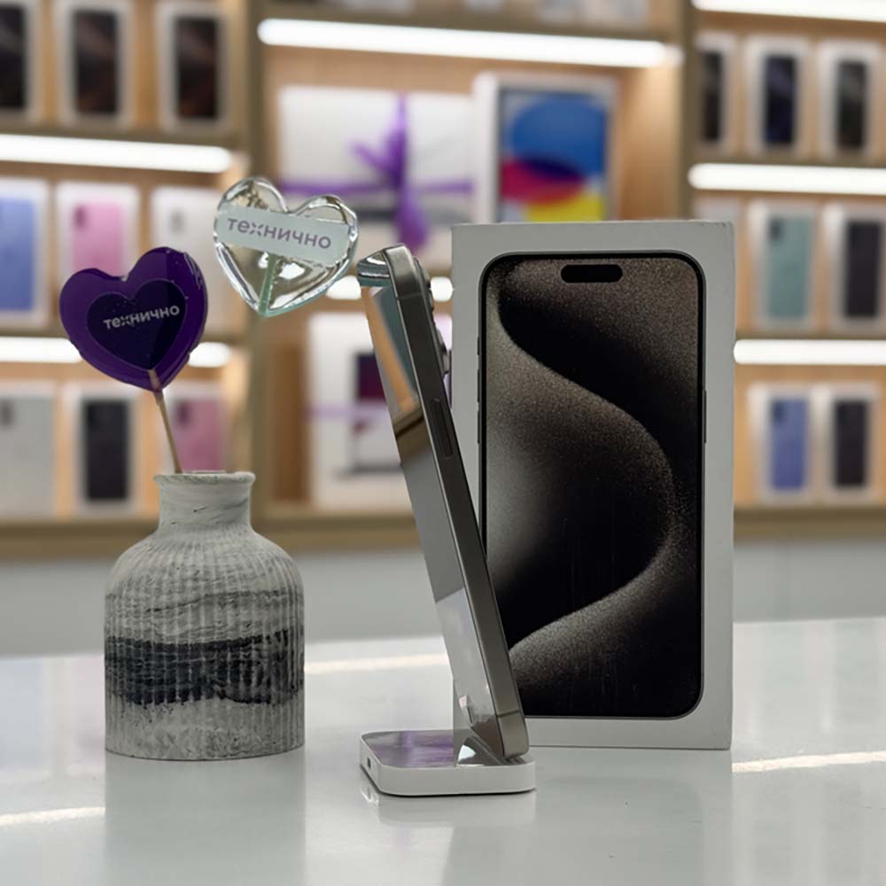 iPhone 15 Pro Max 256Gb Натуральный титан картинка 3