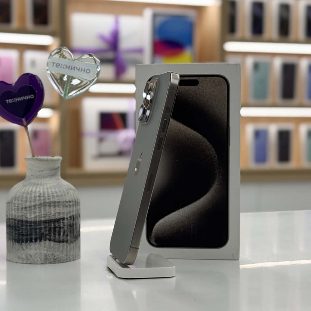 iPhone 15 Pro Max 256Gb Натуральный титан картинка 4