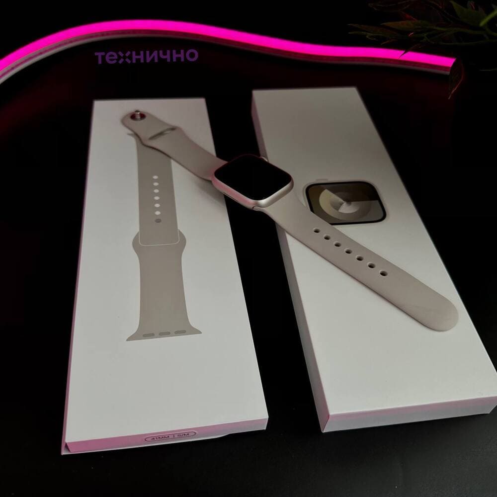 Apple Watch Series 8 41mm Starlight картинка 2