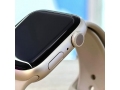 Apple Watch Series 9 45mm Starlight Aluminum Case Starlight Sport Band (M/L) слайд 3