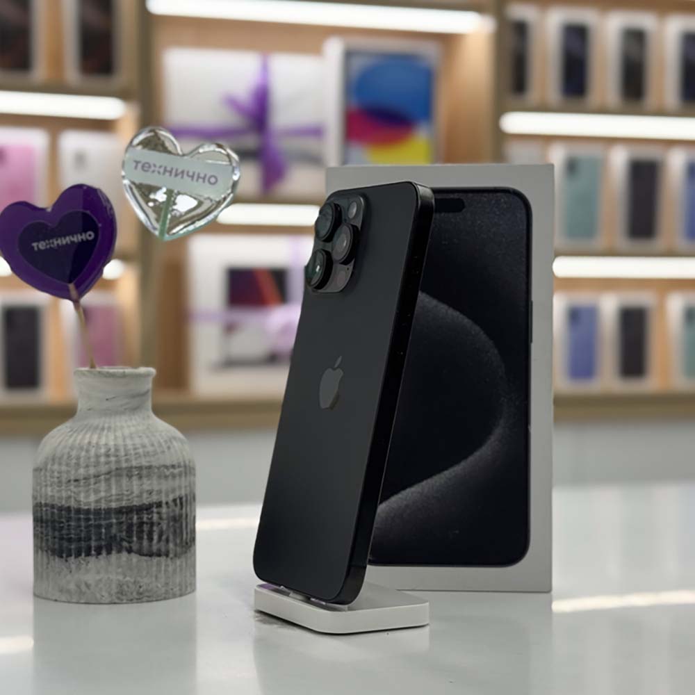 iPhone 15 Pro Max 512Gb Черный титан картинка 3