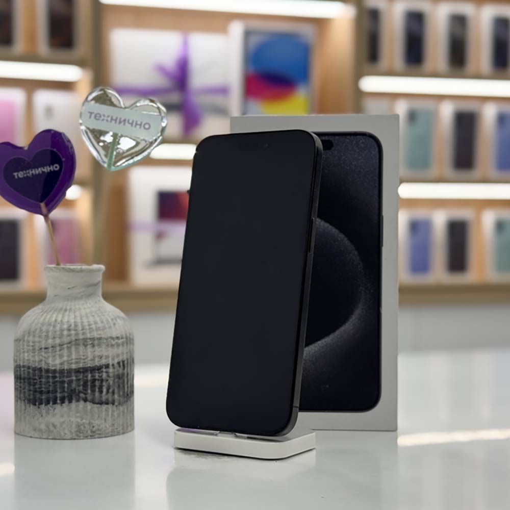 iPhone 15 Pro Max 512Gb Черный титан картинка 4