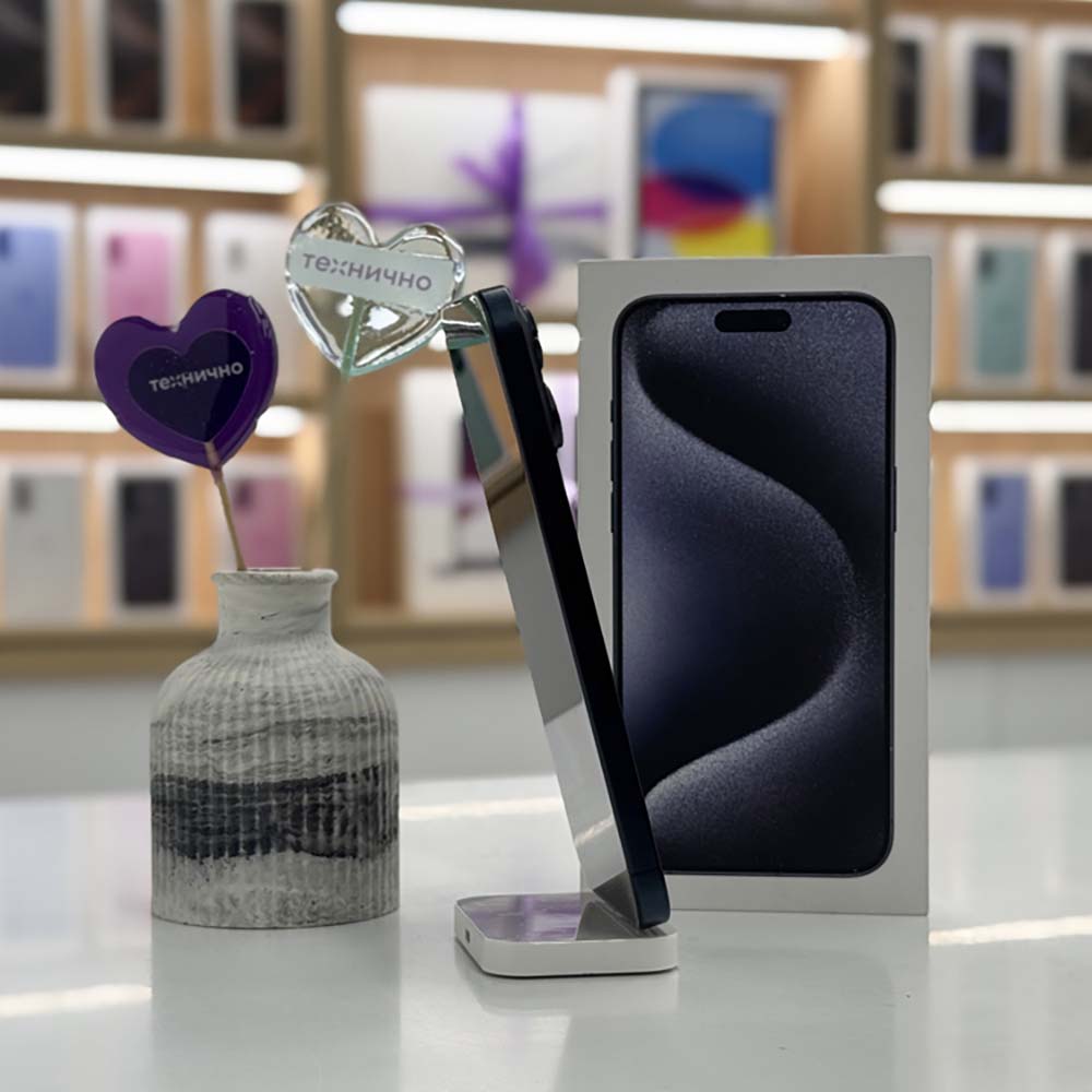 iPhone 15 Pro Max 256Gb Голубой титан картинка 3