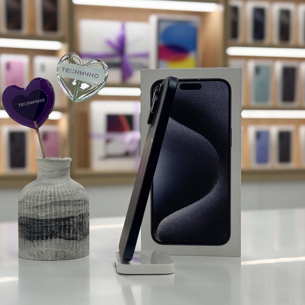 iPhone 15 Pro Max 256Gb Голубой титан картинка 4
