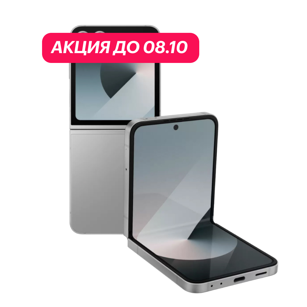 Samsung Galaxy Z Flip 6 12/256Gb 5G Серый (АКЦИЯ) картинка 1