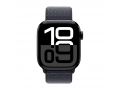 Apple Watch Series 10 46mm Jet Black Aluminum Case with Black Sport Band слайд 3