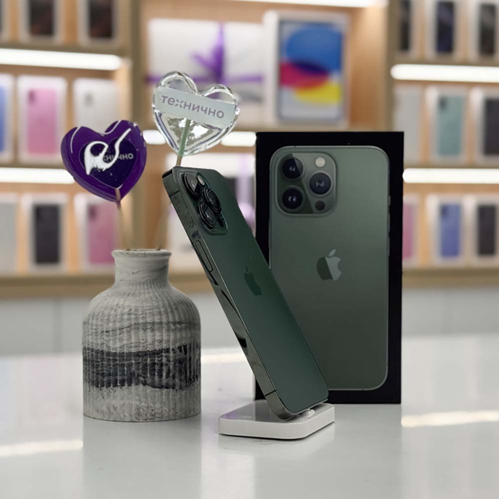iPhone 13 Pro 256Gb Зеленый б/у картинка 2
